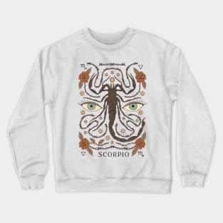 Scorpio, The Scorpion Crewneck Sweatshirt